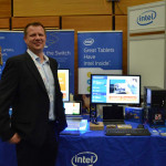 Branislav Ides dohlížel na výstavku Intelu