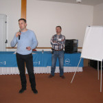 Vlevo Lubomír Šurina (Dell Financial Services), vpravo Stanislav Hájek (channel marketing manažer)