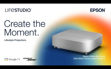 Embedded thumbnail for Epson představil přenosné streamovací projektory Lifestudio s technologií Sound by Bose