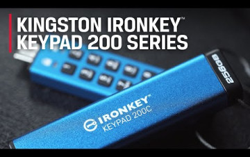 Embedded thumbnail for USB-C flashdisk IronKey Keypad 200 ochrání citlivá data