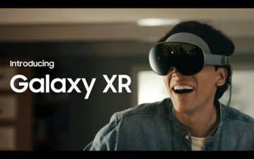 Embedded thumbnail for Samsung představil VR headset Galaxy XR