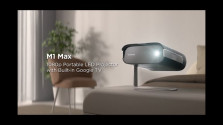 Embedded thumbnail for ViewSonic představil chytrý přenosný projektor s Google TV a 360° projekcí
