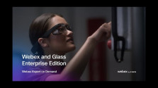Embedded thumbnail for Cisco a Google propojují platformu Webex s brýlemi Glass