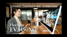 Embedded thumbnail for Monitor EIZO FlexScan EV3450XC pro klasickou i domácí kancelář