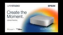 Embedded thumbnail for Epson představil přenosné streamovací projektory Lifestudio s technologií Sound by Bose