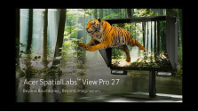 Embedded thumbnail for Displej Acer SpatialLabs View Pro 27 vylepší stereoskopické 3D zobrazení bez brýlí