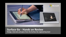 Embedded thumbnail for Microsoft představil Surface Go, konkurenci pro nejlevnější iPad