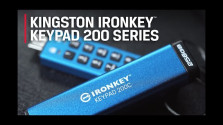Embedded thumbnail for USB-C flashdisk IronKey Keypad 200 ochrání citlivá data