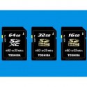 64GB SDXC paměťová karta Toshiba.