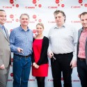 Zleva Petr Kouba, Milan Kučera, Aneta Sitárová, Jan Tabery a Vladimír Mašek