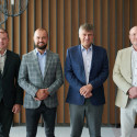 Zleva Maroš Krnáč (Radium), Miroslav Bielčik (Commander), Martin Cígler (Seyfor), Jiří Kudrna (Radium).