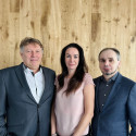 Zleva Petr Kelar, Lenka Vejrostová a Jiří Vaculík