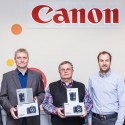 Slavnostní předání cen v sídle společnosti Canon CZ