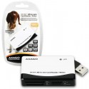 Čtečka Axago Brainy CRE-X5 se vyznačuje kompaktním a lehkým provedením doplněným o výklopný USB konektor