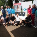 Účastníci turnaje DNS 9ers Golf Cup před vyhlášením výsledků