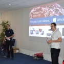 Vlevo Samy A. Khaleg a vpravo Robert Beneš (oba Fujitsu)