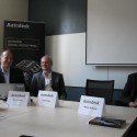Zleva sedí Martin Peňáz, Sales Manager, Patrik Minks, AEC Sales Manager a Marek Svoboda, Manufacturing Marketing Manager ze společnosti Autodesk