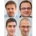 Vlevo nahoře Antonín Lavrenčík, vpravo nahoře Jakub Chmelík, vlevo dole Zdeněk Prokeš a vpravo dole Petr Panec.