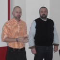 Vlevo Jiří Bradáč, IBM SW teamleader v Avnetu, a vpravo Bohdan Lajčuk, nezávislý konzultant