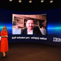 Hana Součková, generální ředitelka SAP ČR, a Martin Ferenec, generální ředitel slovenské pobočky SAPu
